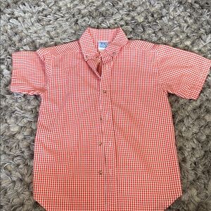 Kelly's Kids Red and White Gingham Shirt